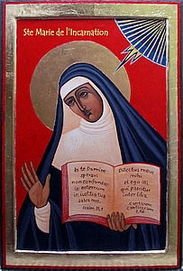 Maria od Wcielenia ikona