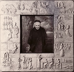Obraz św. Urszuli Ledóchowskiej w kaplicy klasztoru krakowskiego