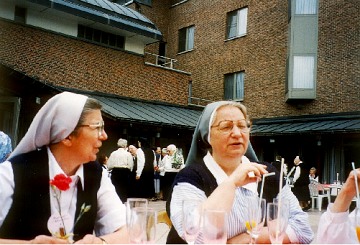 u Sistr (Zuster van Maria) w Leuven w 1981 r.