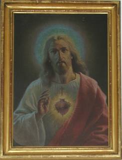Obraz Serca Pana Jezusa 1925 r.